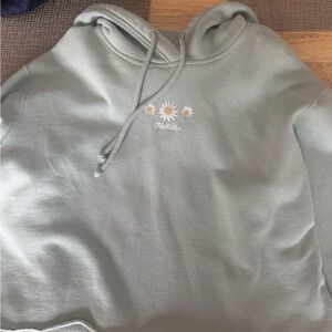 Hollister Light Green Hoodie